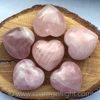 Rose Quartz Gemstone Heart